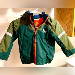 Helly Hanson ski/ snowboard jacket, 4/5 T